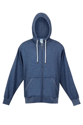 Picture of RAMO, Mens Heather Zip Hoodie